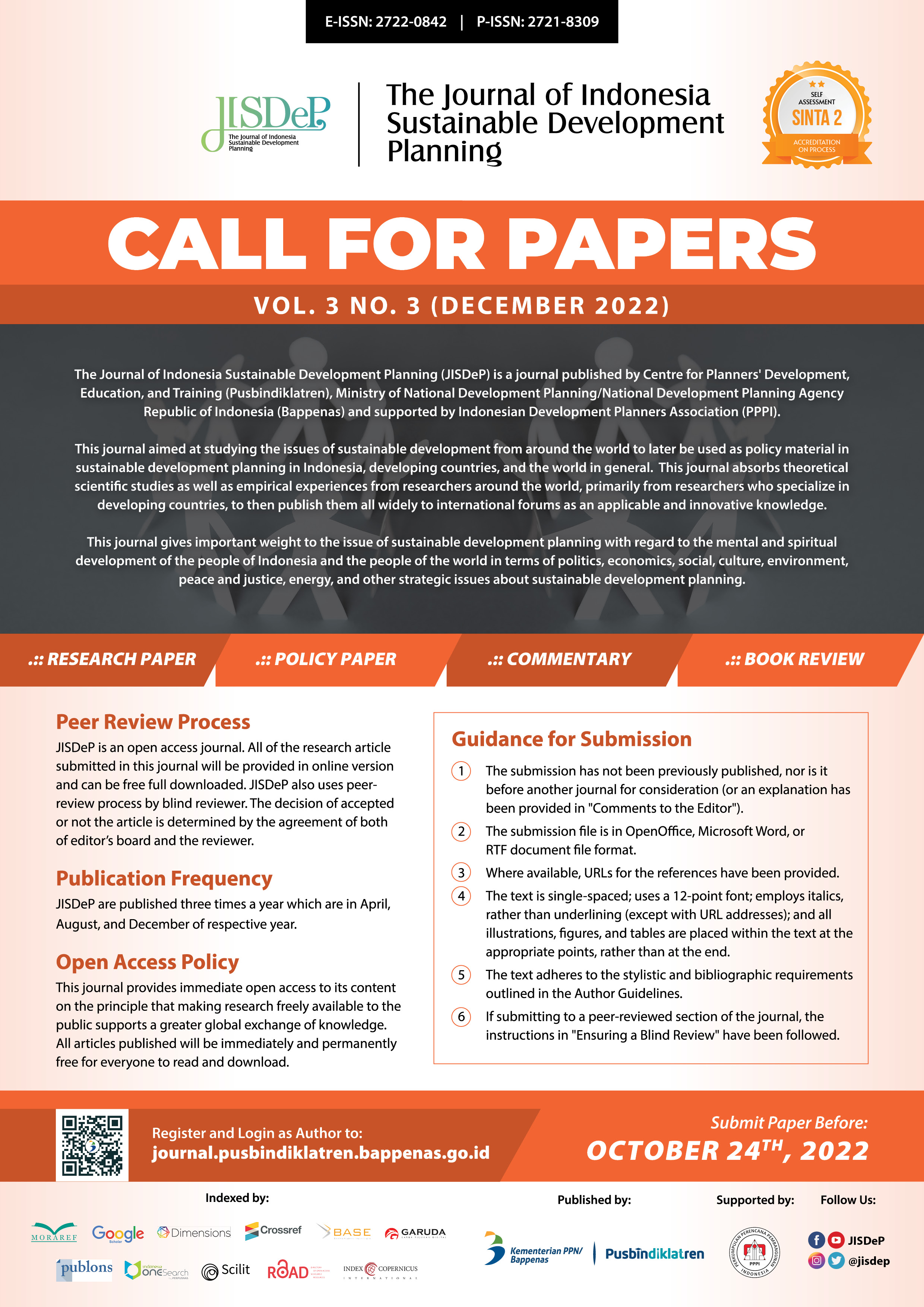 Poster Call for Papers JISDeP Vol. 3 No. 3 (Dec 2022).jpg